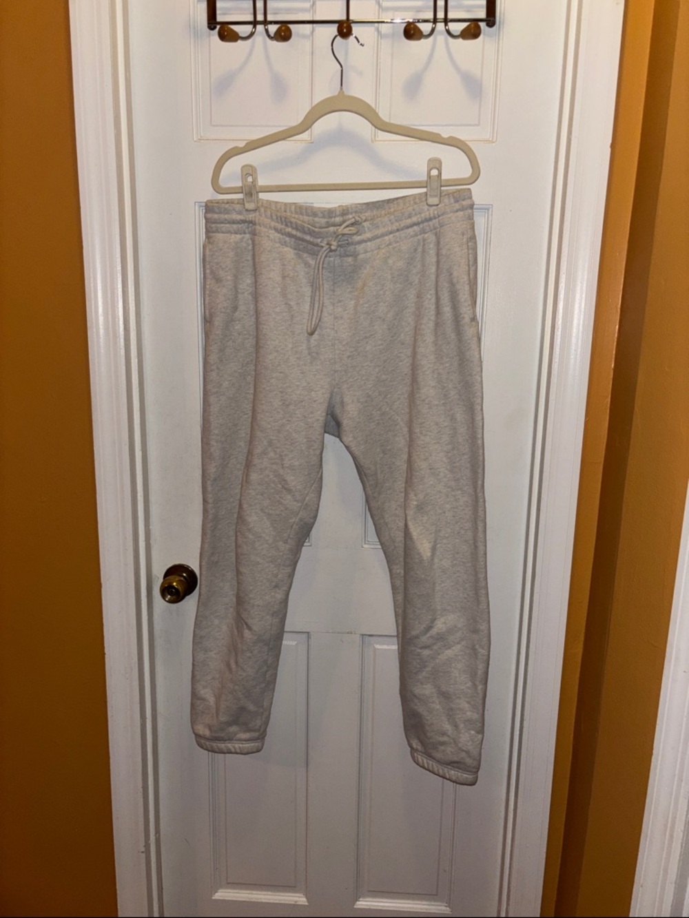 TNA Light Gray Women's Drawstring Joggers Aritzia